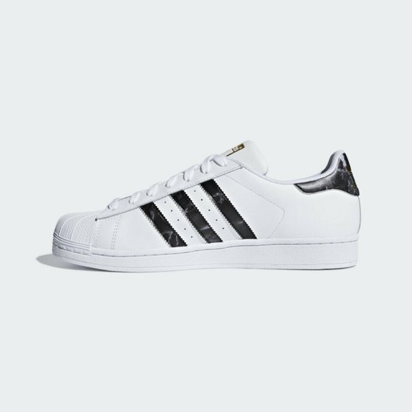 Adidas Originals Men's White Superstar Fashion Sneakers Size 11 us D96799 - Picture 4 of 4